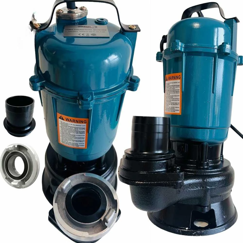 Galingas vandens siurblys 3200W su 3 jungtimis