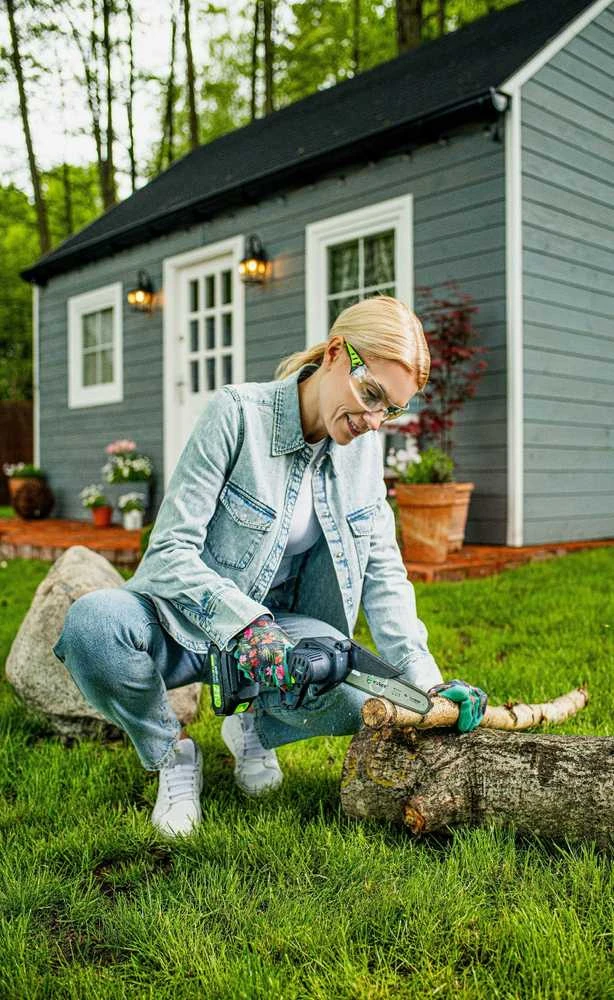 Grandininis pjūklas Mini akumuliatorinis pjūklas šakoms