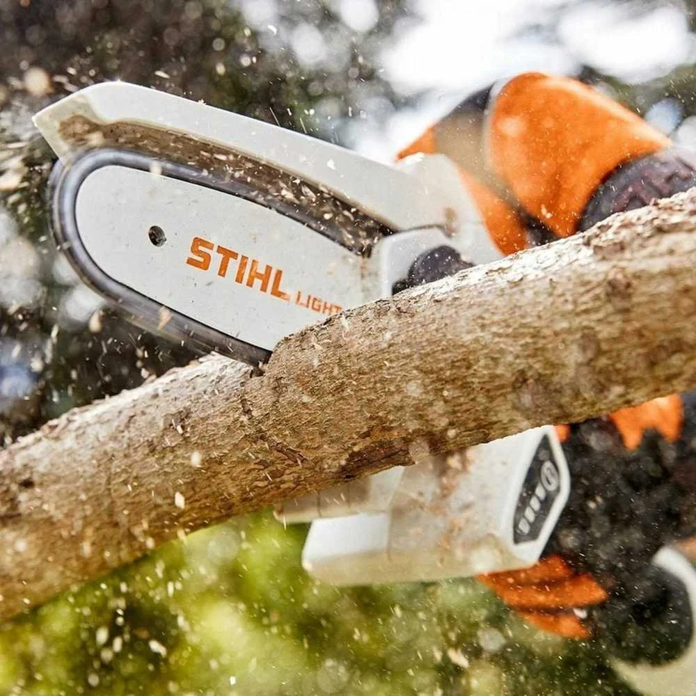 Grandininis pjūklas STIHL GTA 26 akumuliatorinis mini pjūklas – pilnas komplektas