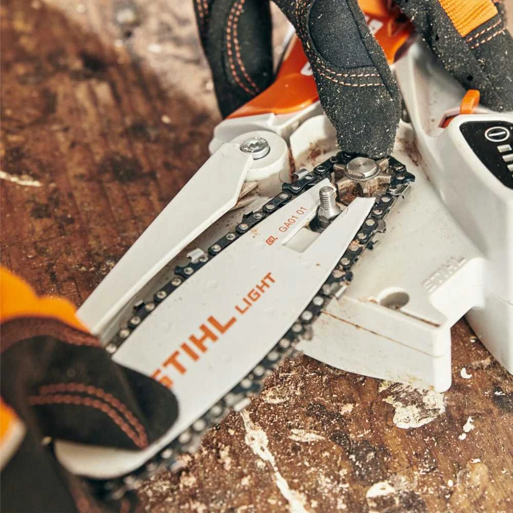 Grandininis pjūklas STIHL GTA 26 akumuliatorinis mini pjūklas – pilnas komplektas
