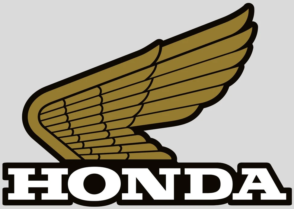 Honda aile vintage motociklo lipdukai – TR-672