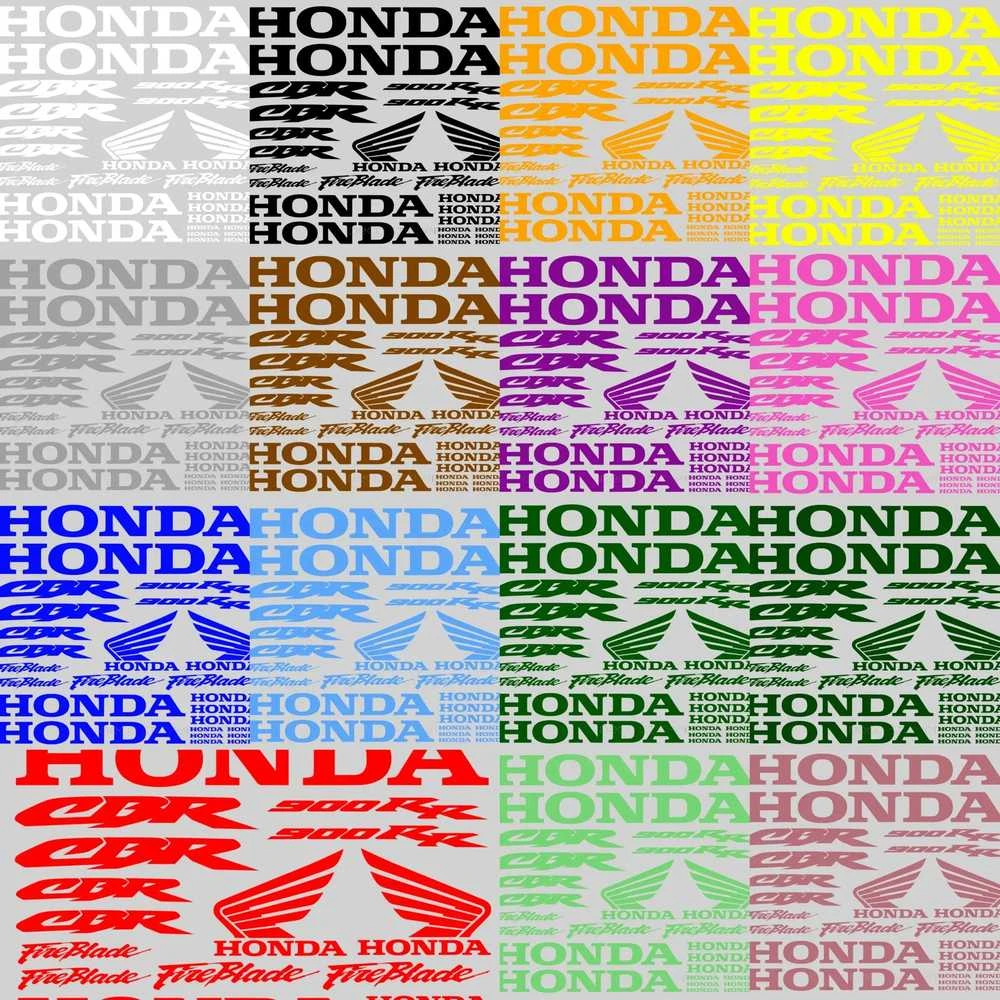 Honda CBR 900RR lipdukų rinkinys motociklo vinilo lipdukai