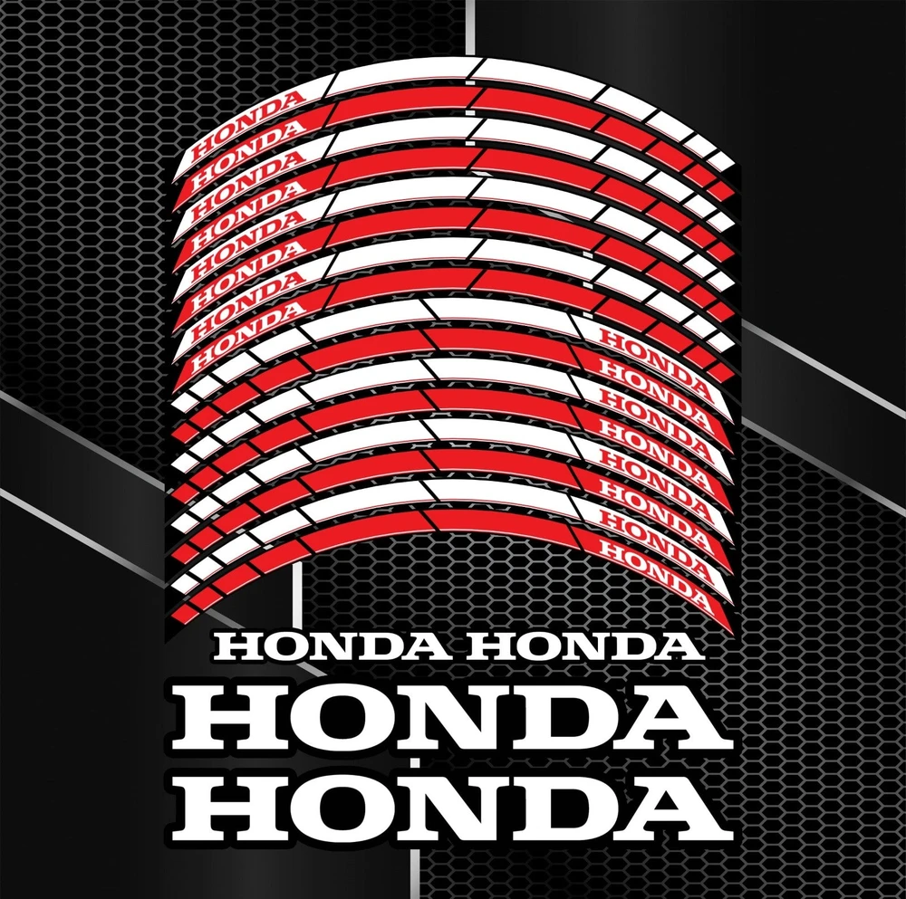 Honda Fireblade ratlankių lipdukai