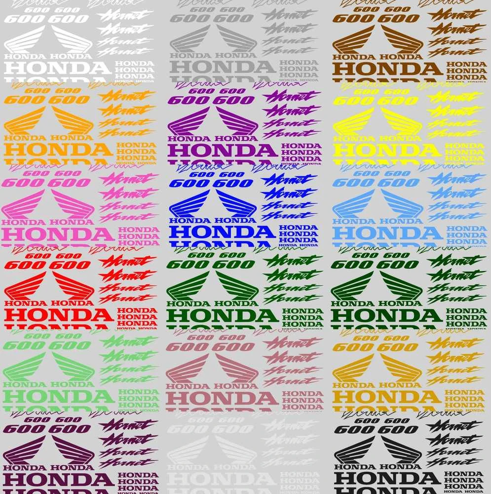 Honda Hornet 600 lipdukų rinkinys motociklo vinilo lipdukai