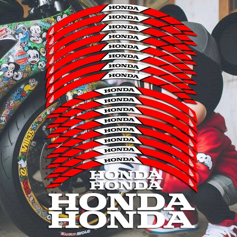 Honda motociklo ratlankių lipdukai