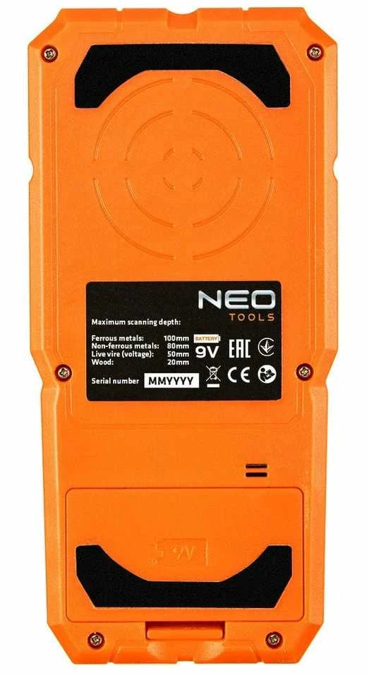 Kabelių ir laidų detektorius sienose | LCD | 3in1 | Metalo, laidų ir medienos ieškiklis