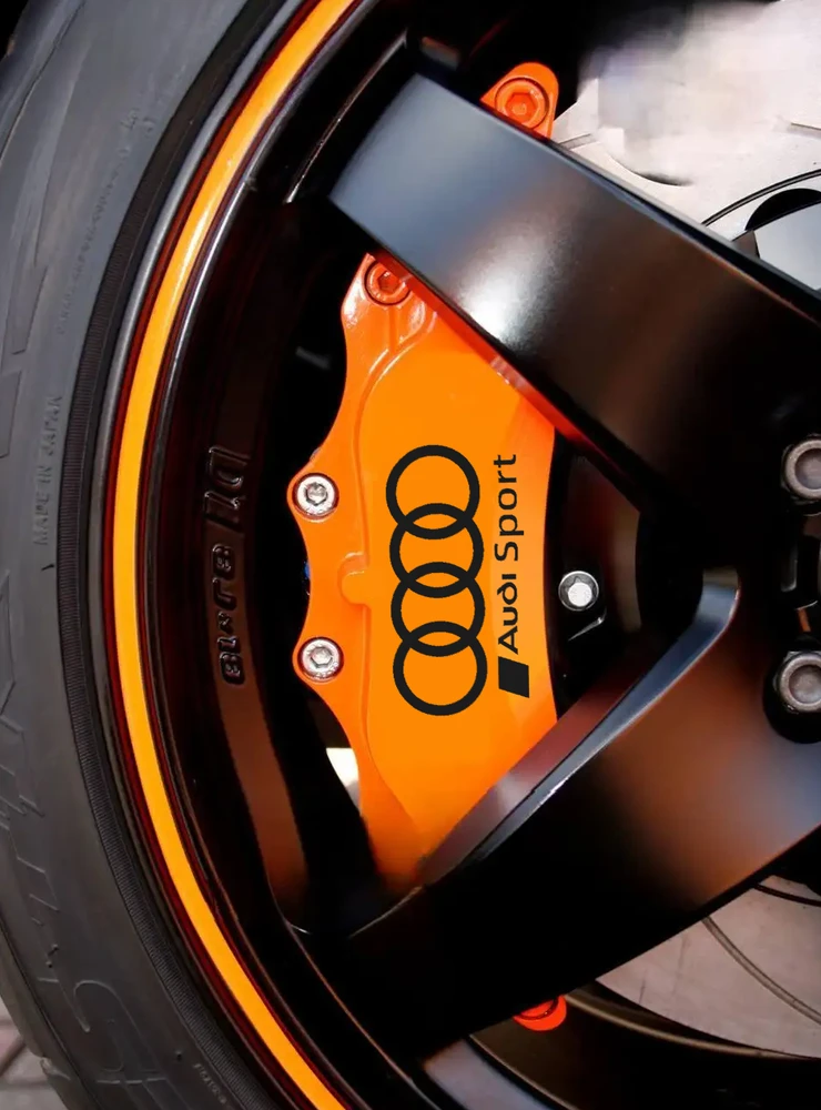 Karščiui atsparūs Audi Sport suportų lipdukai