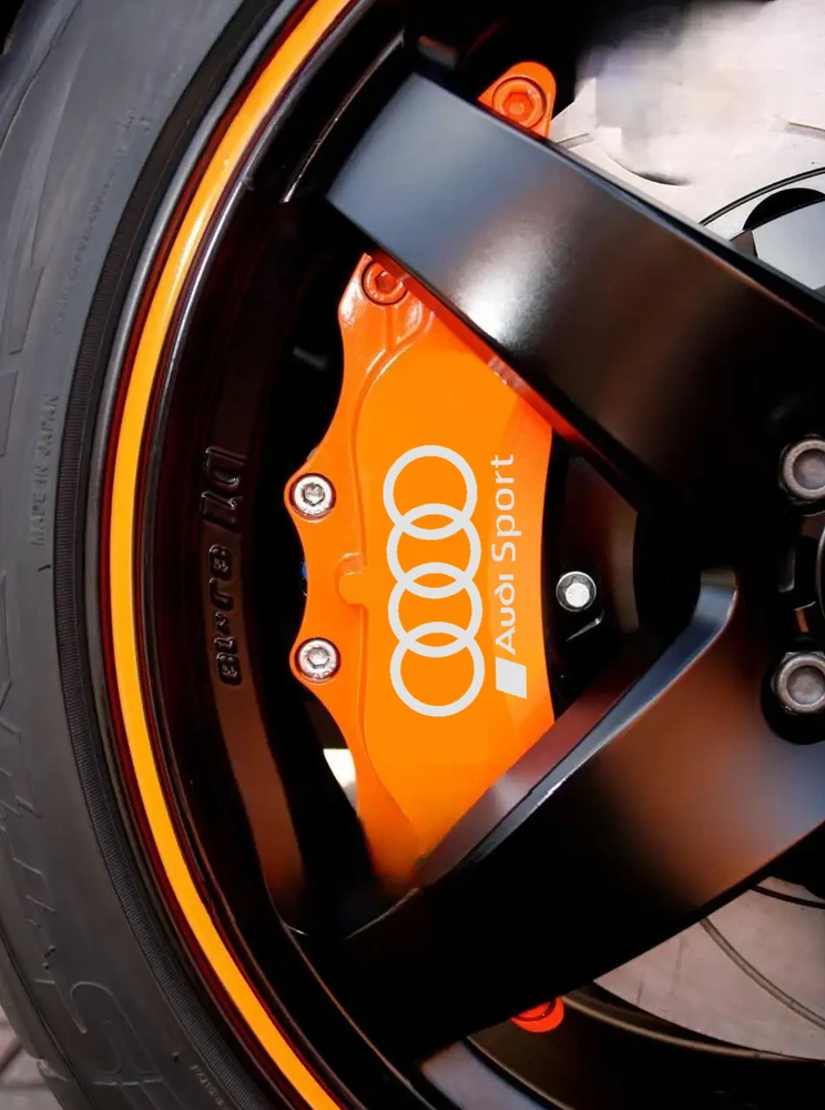 Karščiui atsparūs Audi Sport suportų lipdukai