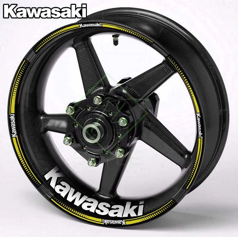 Kawasaki NINJA ratlankių lipdukai – įvairių spalvų pasirinkimas