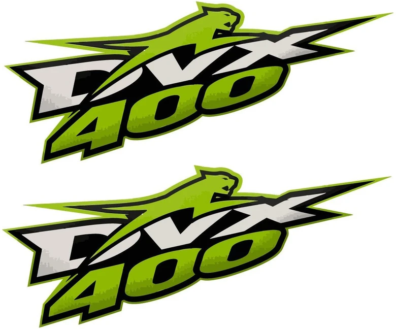 Keturračio logotipo lipdukai Arctic Cat DVX 400, 2 vnt.