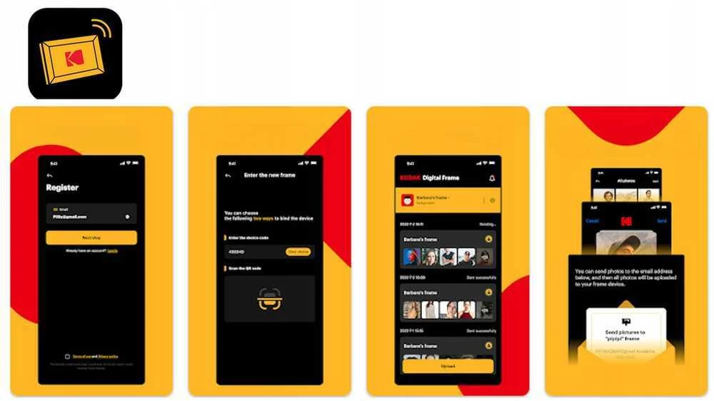 Kodak skaitmeninis nuotraukų rėmelis