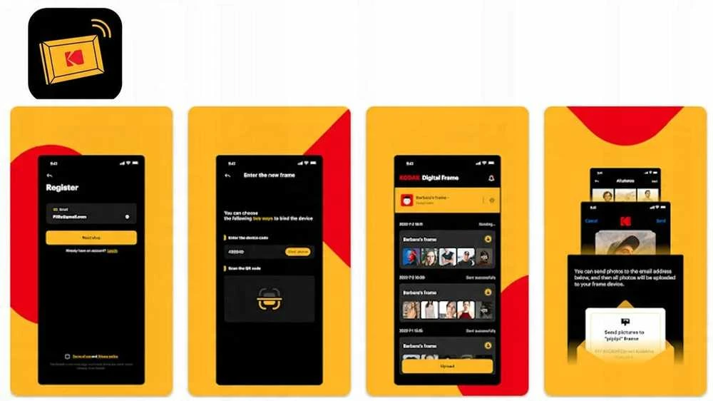Kodak skaitmeninis nuotraukų rėmelis