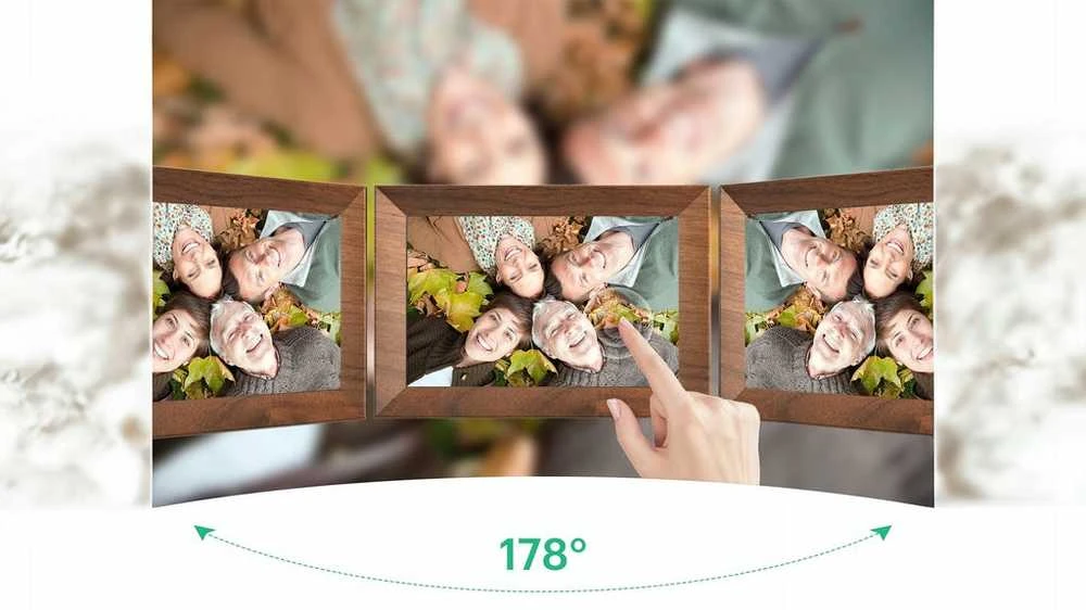 Kodak skaitmeninis nuotraukų rėmelis su jutikliniu ekranu