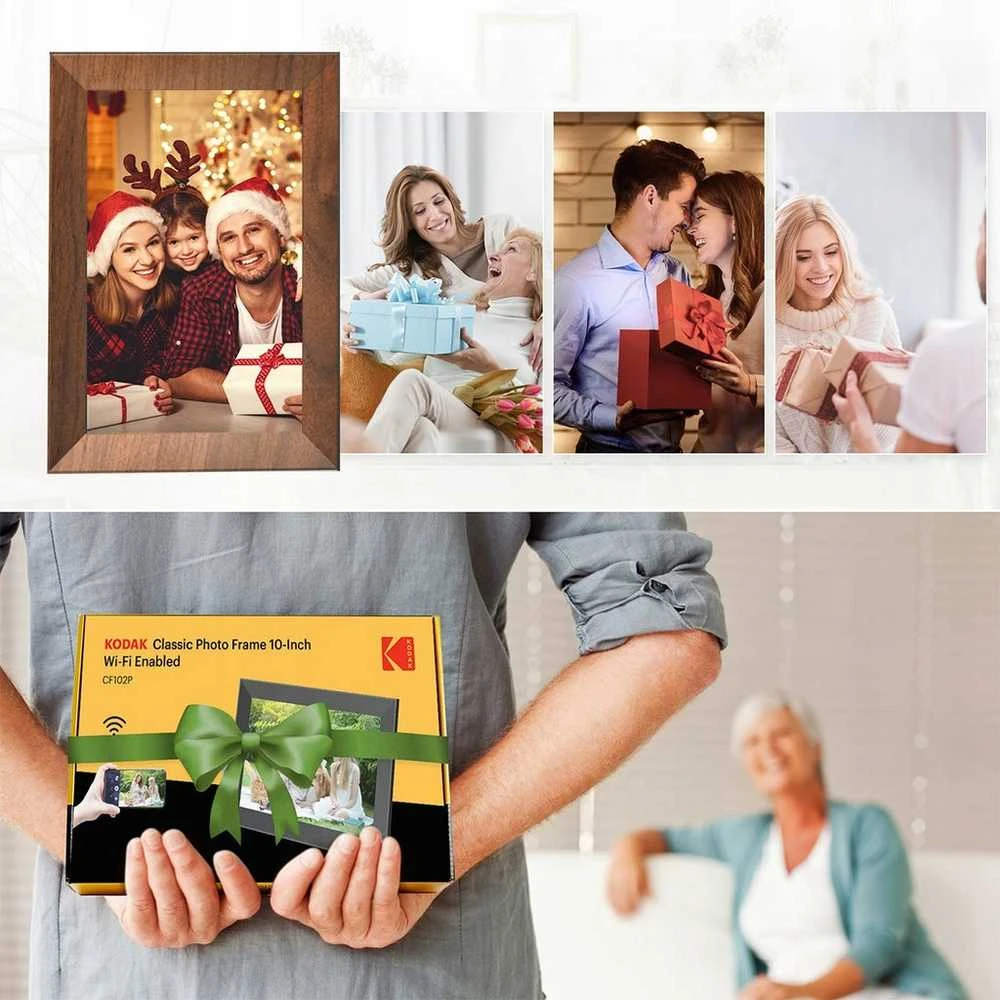 Kodak skaitmeninis nuotraukų rėmelis su jutikliniu ekranu