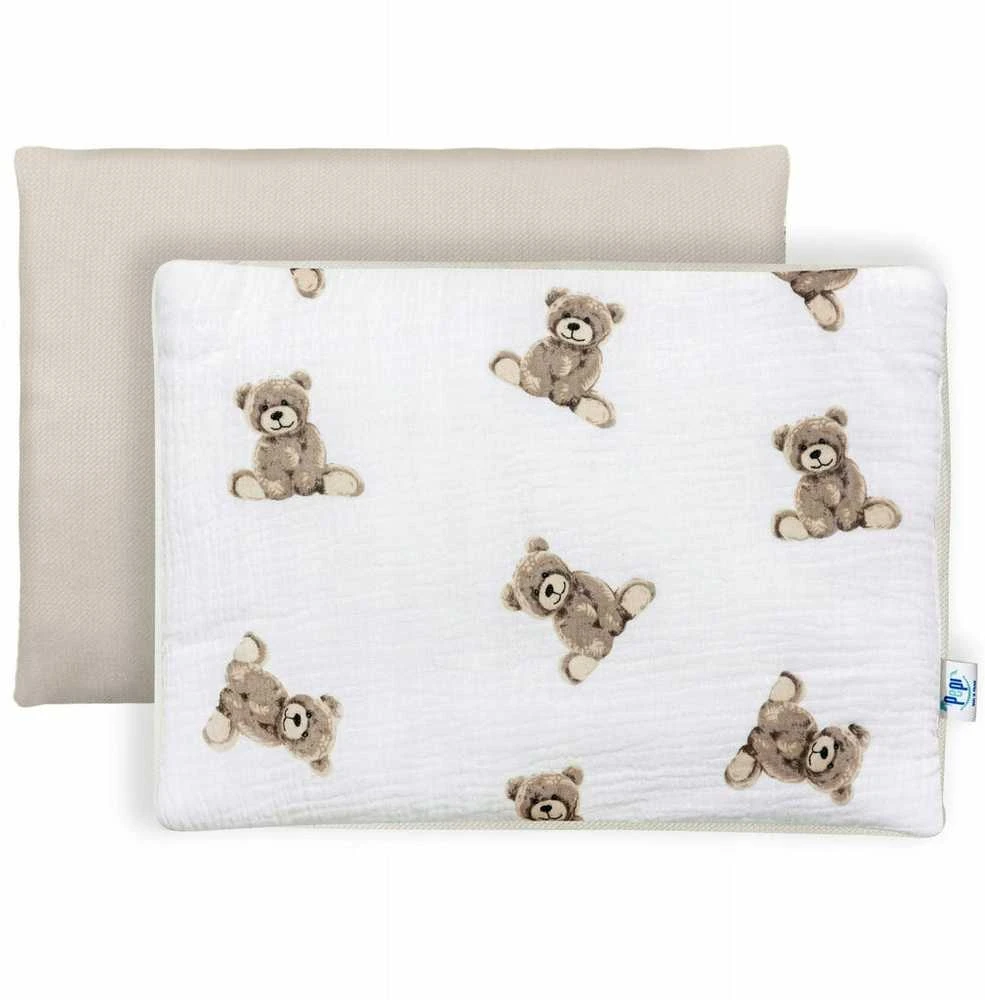 Kūdikio kokonas su muslininiu įvyniojimu 6 viename Sweet Teddy aksominis kapučino