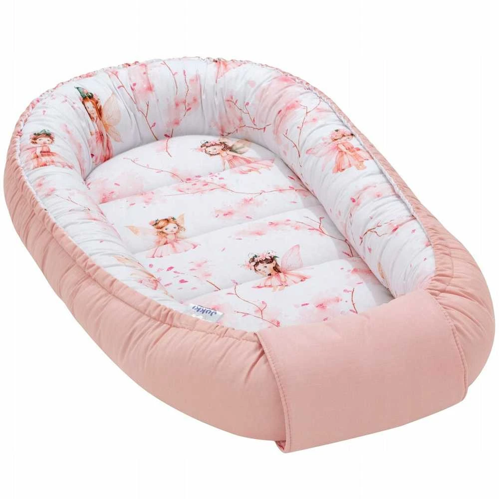 KŪDIKIO KOKONO APDAILOS LIZDAS „Comfort Swaddle“ DVIPUSIS MEDVILNINIS „YUKKI“