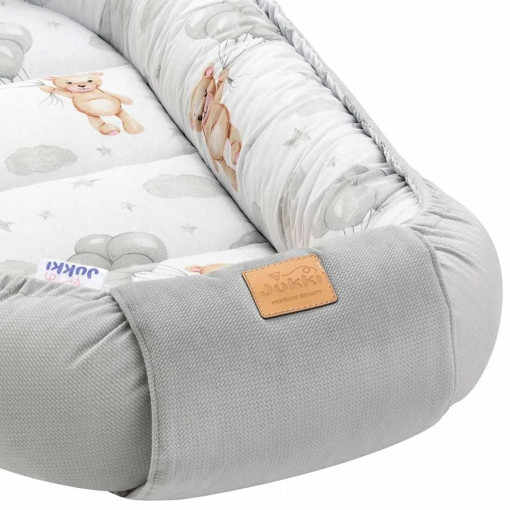 KŪDIKIO RINKINYS 5 viename KOKONAS MUSLINAS MEDVILNĖ AKSOMAS Dvipusis JUKKI COMFORT