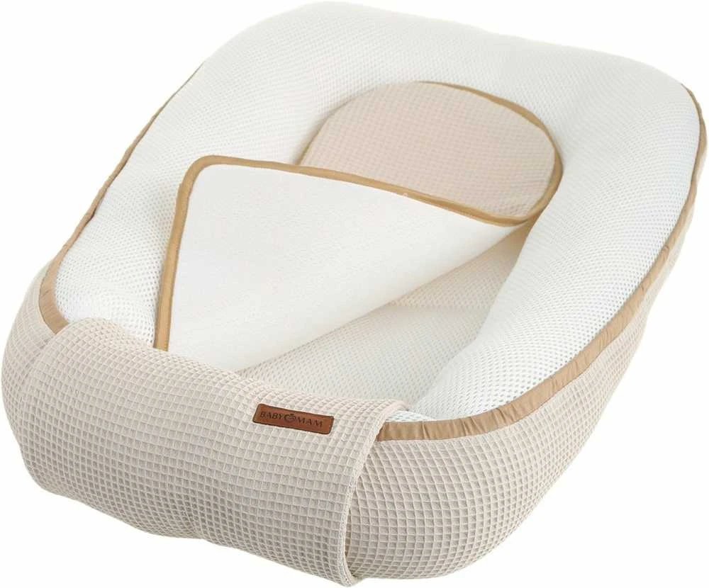 Kūdikių „Cocoon Air 3D“ saugaus miego komplektas, lizdelis, žaidimų aikštelės komplektas, „BabyMam“
