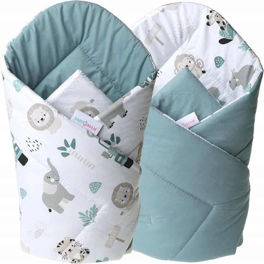 Kūdikių kokonų lizdelis „Minky“ rinkinys XXL „BabyMam“ 7 dalys