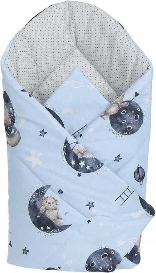 Kūdikių kokonų lizdelis „Minky“ rinkinys XXL „BabyMam“ 7 dalys