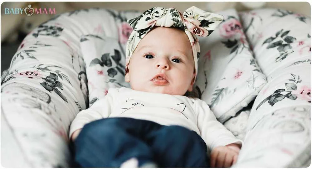 Kūdikių kokonų lizdelis „Minky“ rinkinys XXL „BabyMam“ 7 dalys