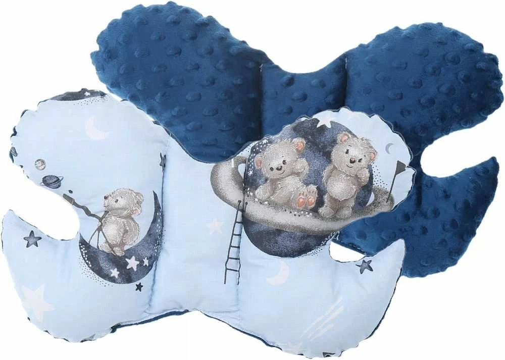 Kūdikių kokonų lizdelis „Minky“ rinkinys XXL „BabyMam“ 7 dalys