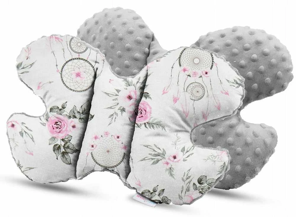 Kūdikių kokonų lizdelis „Minky“ rinkinys XXL „BabyMam“ 7 dalys