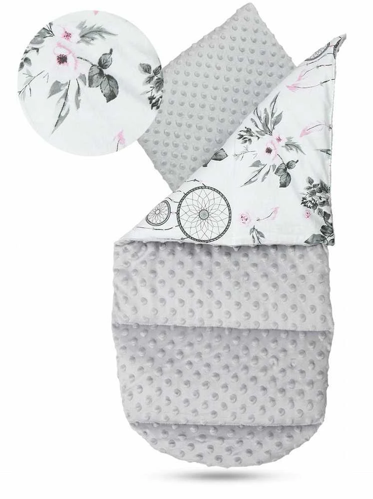 Kūdikių kokonų lizdelis „Minky“ rinkinys XXL „BabyMam“ 7 dalys