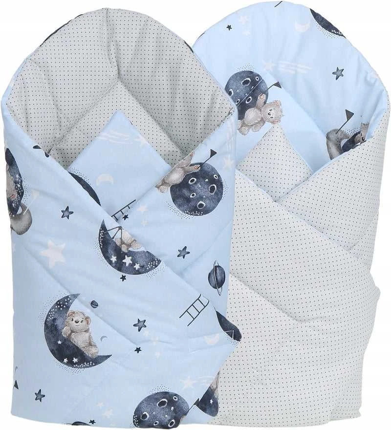 Kūdikių kokonų lizdelis „Minky“ rinkinys XXL „BabyMam“ 7 dalys