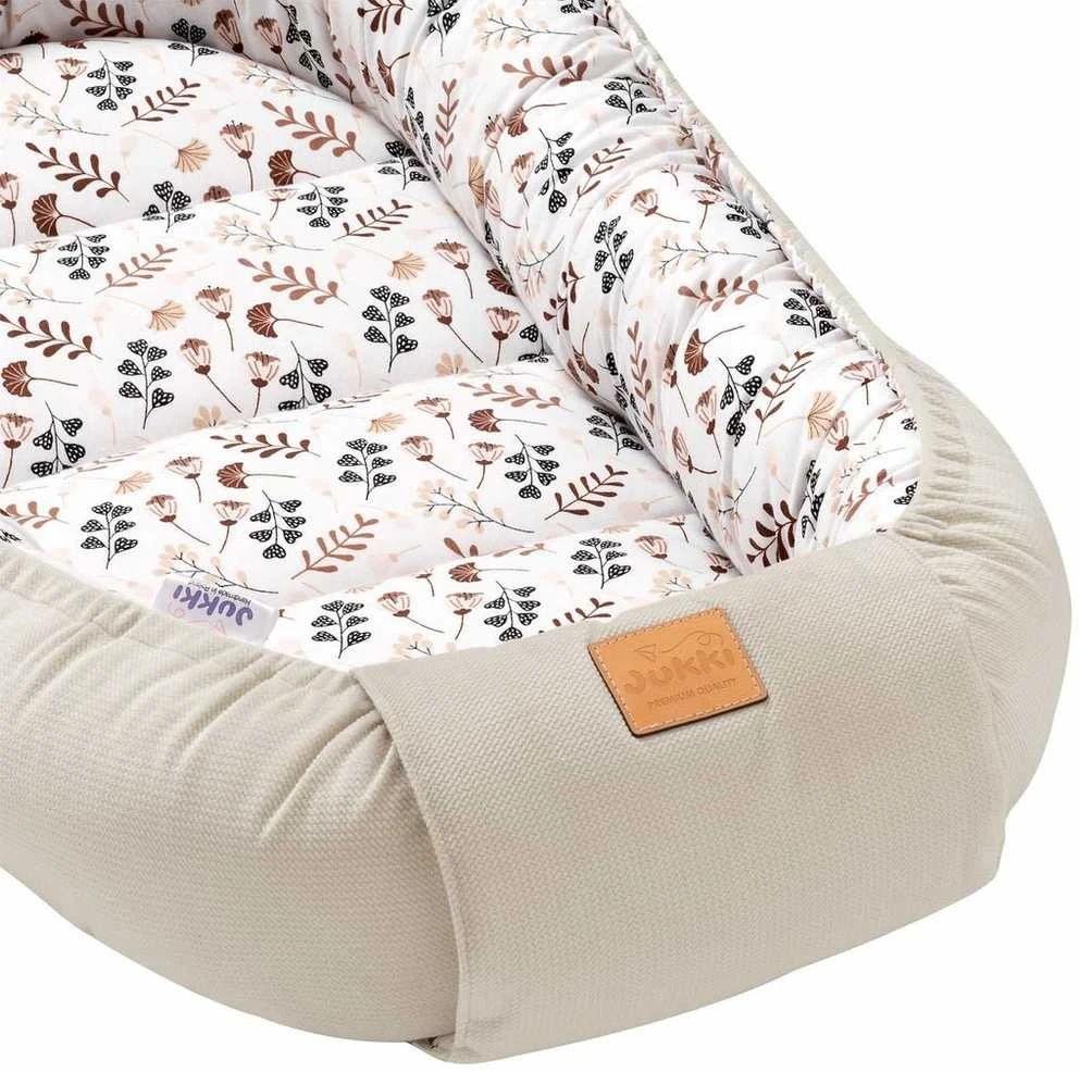 Kūdikių rinkinys 5in1 Kokono komforto aksomas Jukki