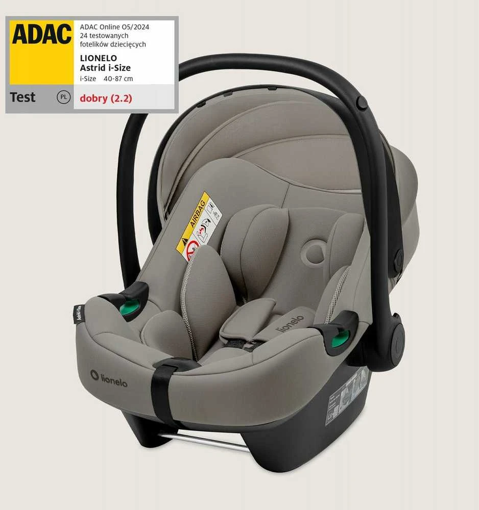 Lionelo Astrid kėdutė 0-13 kg ADAC