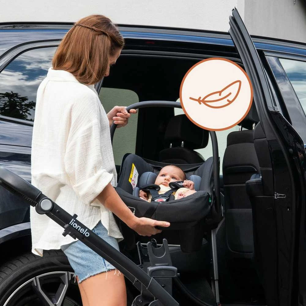 Lionelo Astrid kėdutė 0-13 kg ADAC rožinė