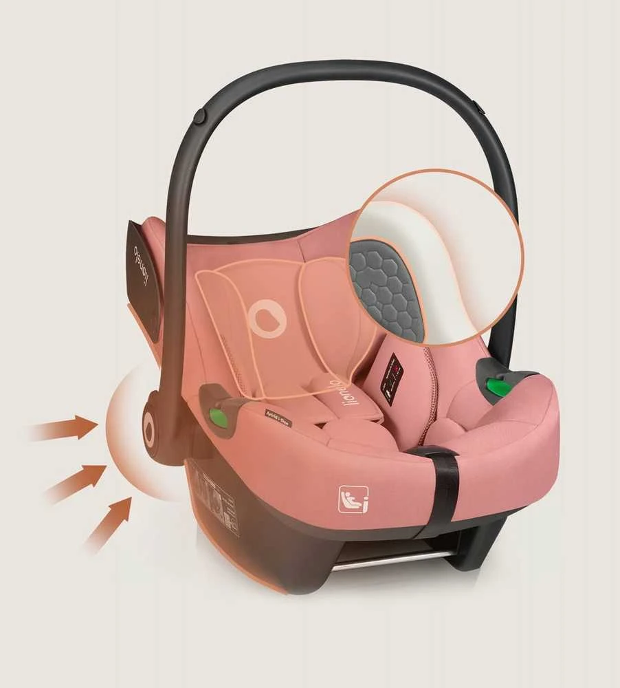 Lionelo Astrid kėdutė 0-13 kg ADAC rožinė