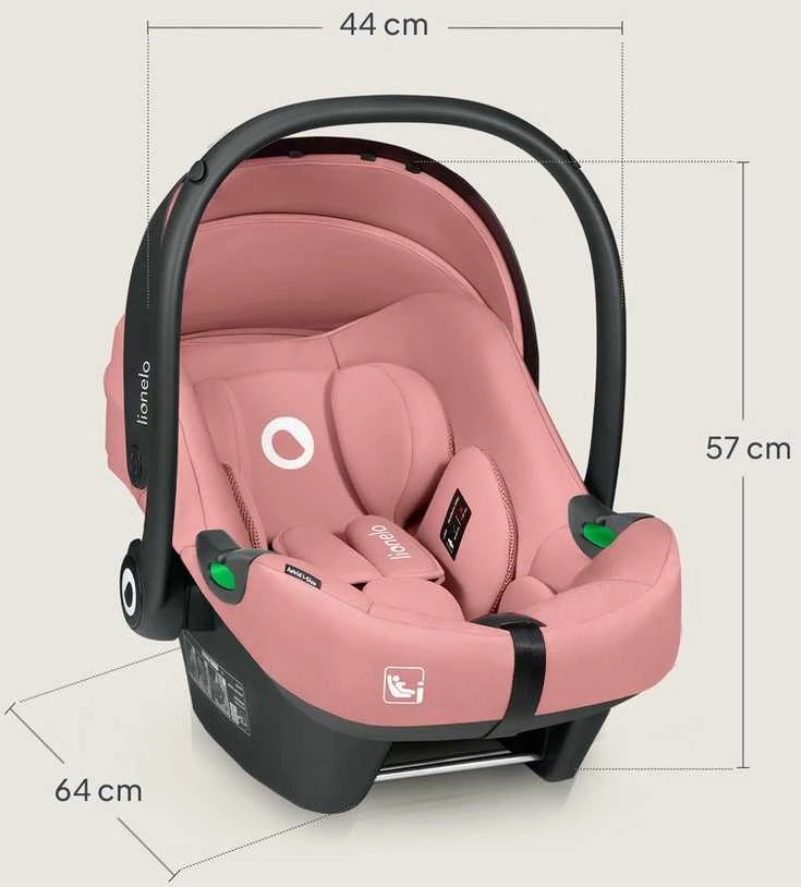 Lionelo Astrid kėdutė 0-13 kg ADAC rožinė