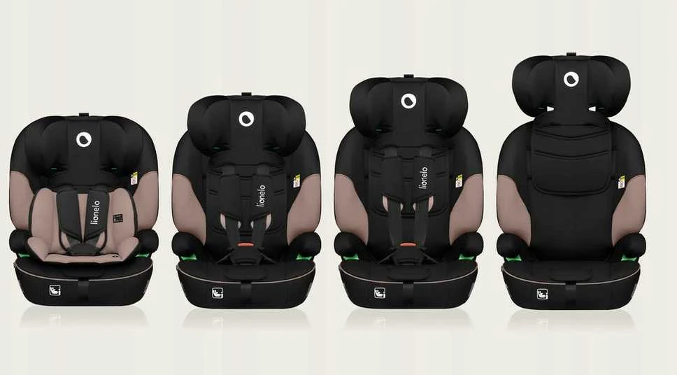 Lionelo LEVI i-Size kėdutė 76-150 cm 9-36 kg
