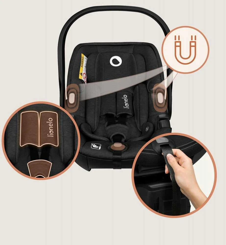 Lionelo Moxie i-Size kėdutė 0-13 kg