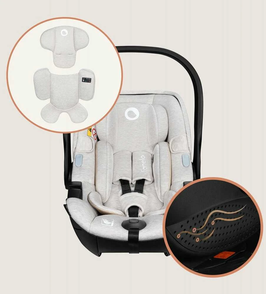 Lionelo Moxie i-Size kėdutė 0-13 kg su baze