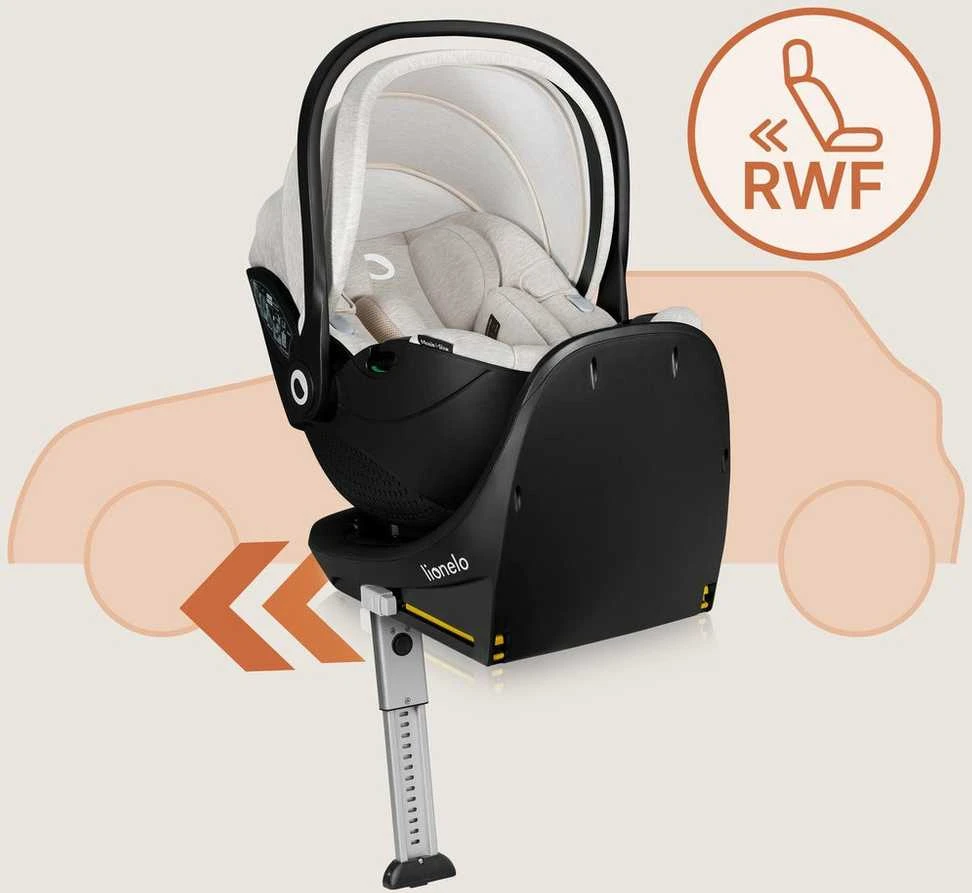 Lionelo Moxie i-Size kėdutė 0-13 kg su baze