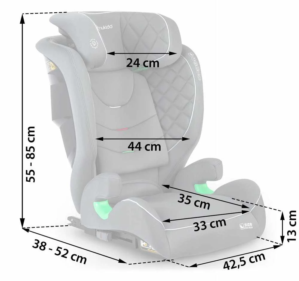 Louis i-Size ISOFIX kėdutė 15-36 kg Basic