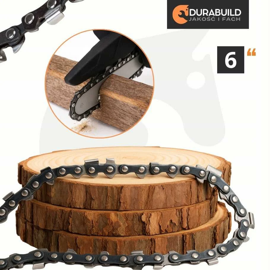 Mini akumuliatorinis grandininis pjūklas šakoms 2x 21V