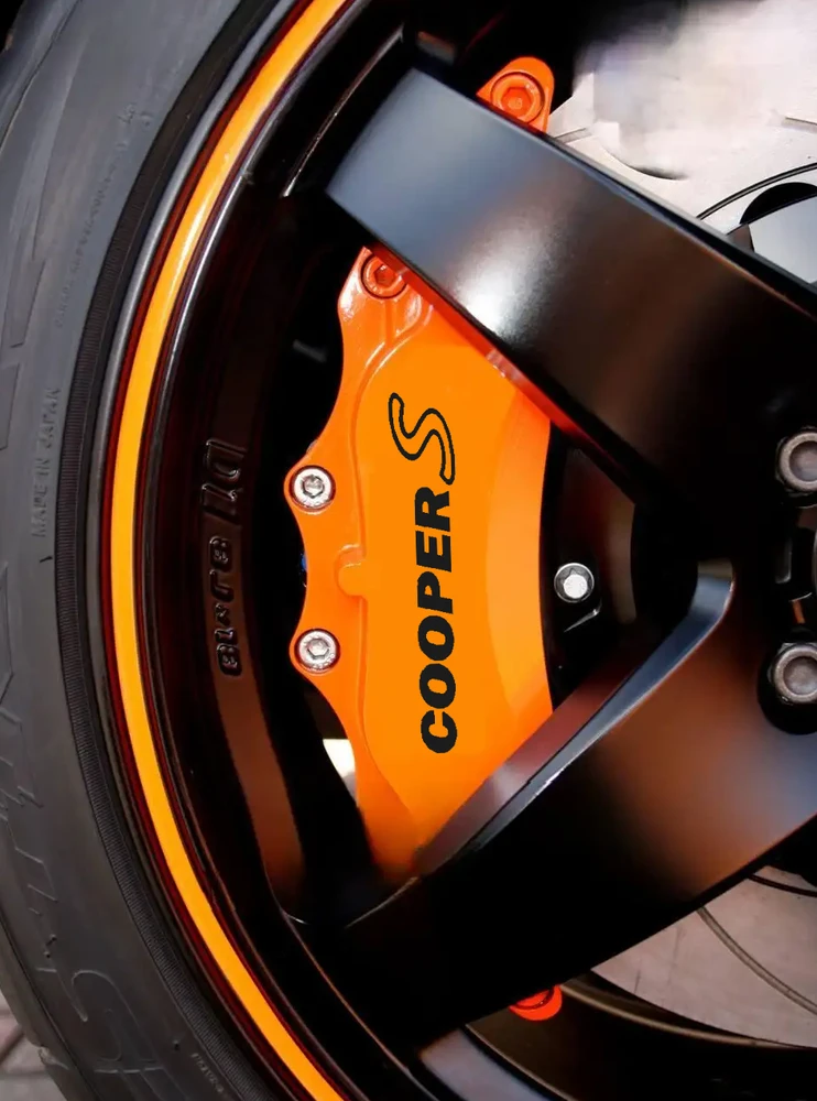 Mini Cooper S karščiui atsparūs suportų lipdukai