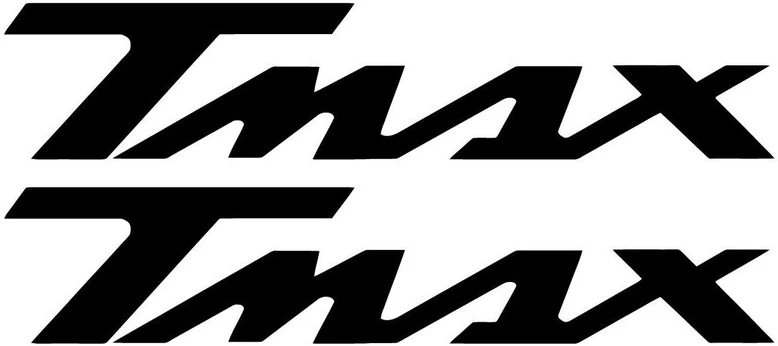 Motociklu Lipdukai Motorolerio logotipo lipdukai TMAX, apdailos plastikams, 2 vnt.