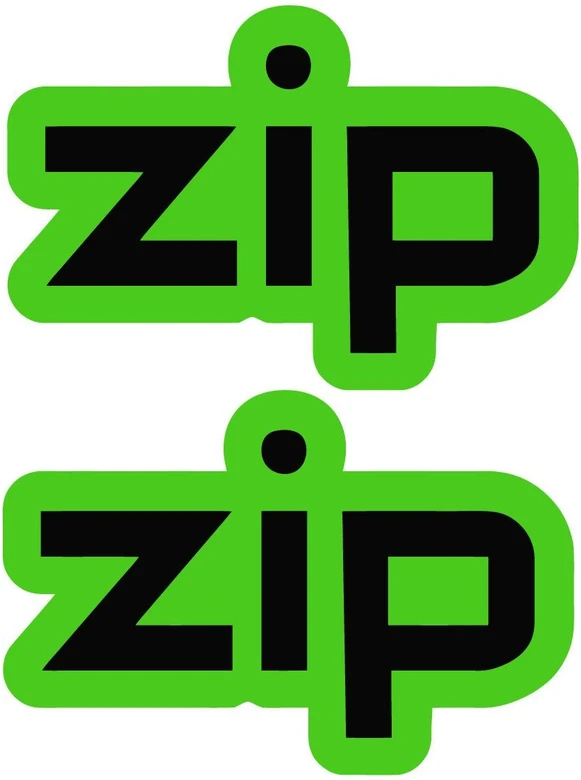 Motociklu Lipdukai Motorolerio logotipo lipdukai Piaggio Zip, dizainas Nr. 4, 2 vnt.