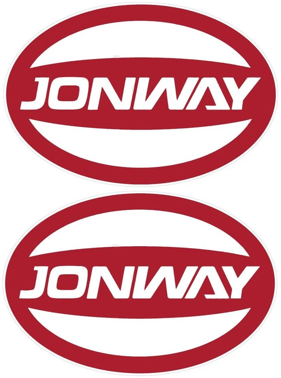 Motociklu Lipdukai Motorolerio logotipo lipdukai Jonway Moto, 2 vnt.