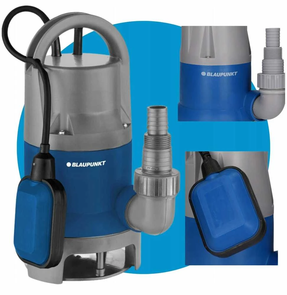 Nešvaraus vandens siurblys 400W 8000 l/h su plūde
