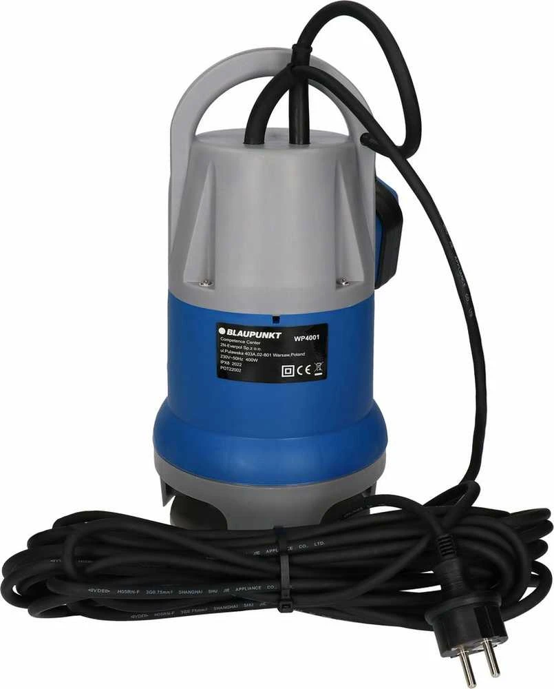 Nešvaraus vandens siurblys 400W 8000 l/h su plūde