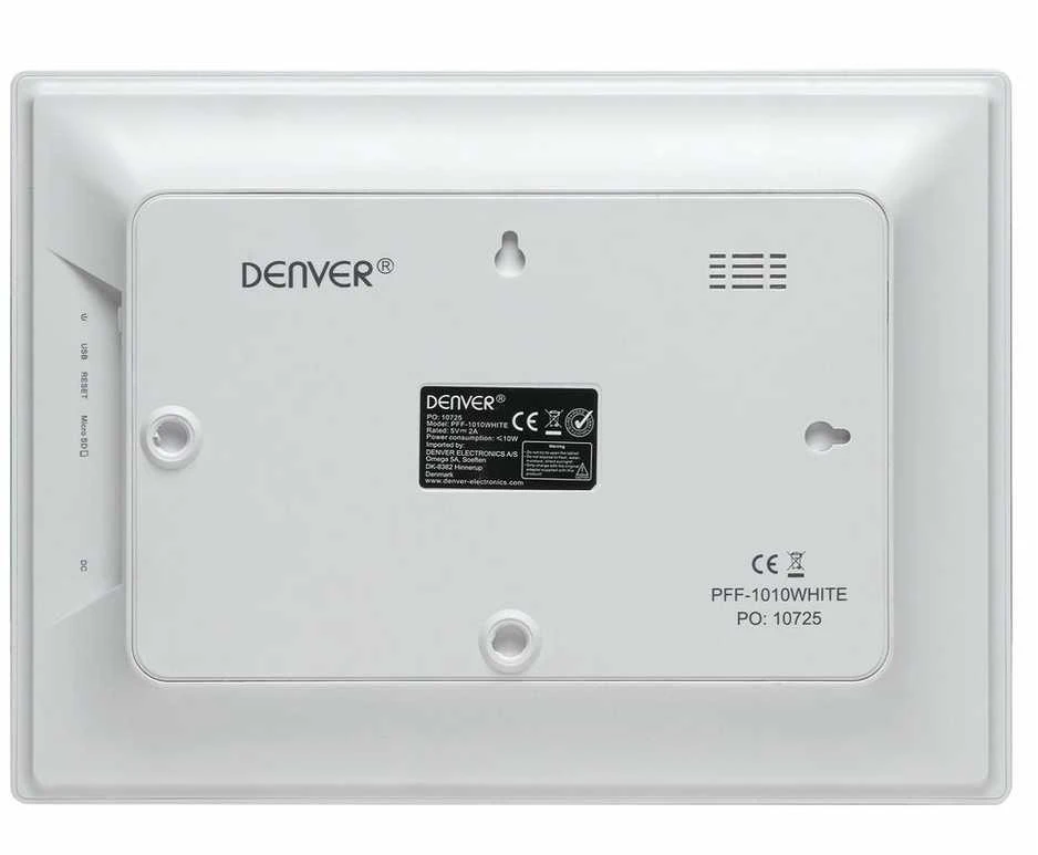 Nuotraukų rėmelis 10" baltas WiFi skaitmeninis rėmelis su programėle