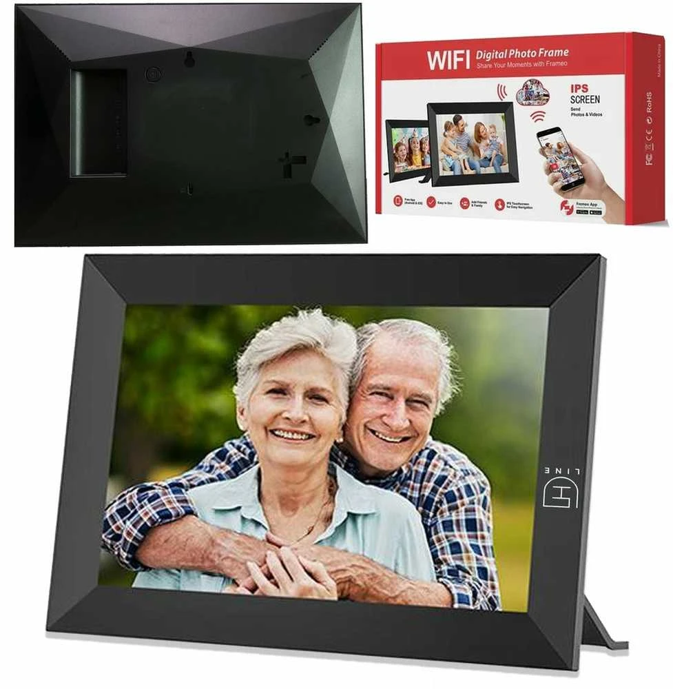 Nuotraukų rėmelis 10.1" FRAMEO WiFi IPS skaitmeninis rėmelis 32GB