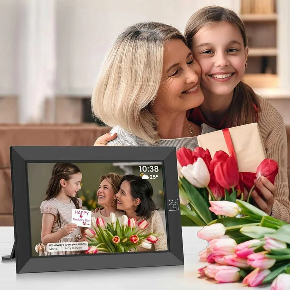Nuotraukų rėmelis 10.1" FRAMEO WiFi IPS skaitmeninis rėmelis 32GB