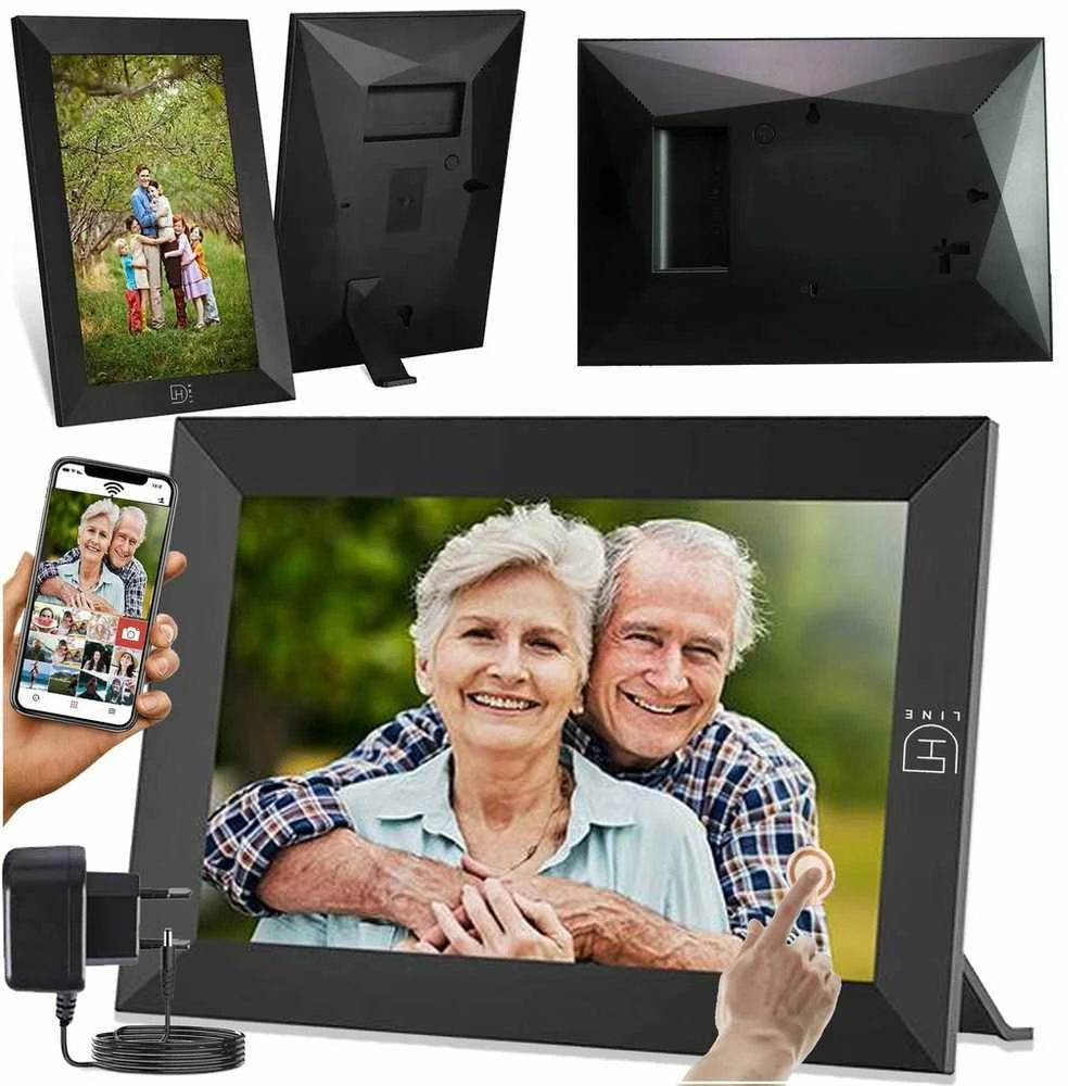 Nuotraukų rėmelis 10.1" FRAMEO WiFi IPS skaitmeninis rėmelis 32GB